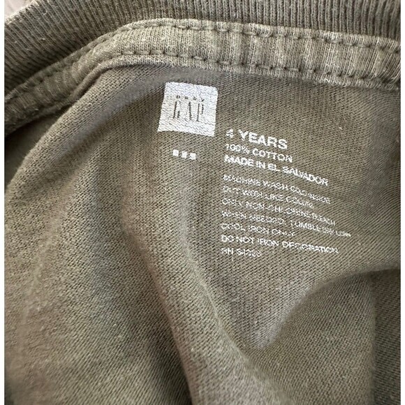 GAP Kids Pirate Map Long Sleeve Tee 4T - Picture 4 of 4